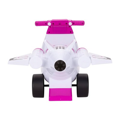 PAW Patrol Skye Fighter Jet Kids&#39; Ride-On Vehicle with Lights, Sounds, Storage and Walking Bar_0