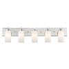 Livex Lighting West Lake 5 - Light Vanity in  Polished Chrome - 3 of 4