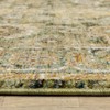 Oriental Weavers Andorra 2417B Green/ Gold Indoor Area Rug - 2'3" x 8' - 4 of 4