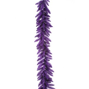 Vickerman Purple Artificial Christmas Garland - 1 of 2