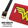 Wonder Woman Classic Logo Luggage ID Tags Set of 2 - 2 of 4