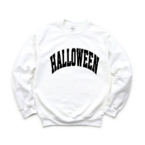 Simply Sage Market Varsity Halloween Sweatshirt - 1 of 4