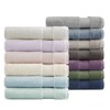 SEVOBAL Bath Towel and Washcloth Sets 6 Piece Premium Turkish Cotton for Luxurious Comfort and Absorbency, Green, 10.63"*14.96"*8.27" - 4 of 4