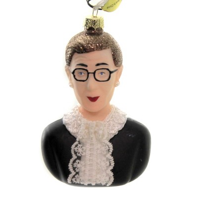 Holiday Ornament 4.5" Ruth Bader Ginsburg Ornament Supreme Court Rgb  -  Tree Ornaments