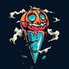 Boy's Design By Humans Halloween By anggatantama T-Shirt - 2 of 3