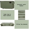 Microfiber Motion Recliner, Comfortable Living Room Reclining Chair with Pillow-Top Arms - 3 of 4
