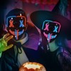 GustoWave 2pcs Light up Mask LED Mask-Purge Mask, X Eyes Scary Masks,Costume Mask with 3 Lighting Modes for Halloween Festival Party-Unisex Adult Mask - 3 of 4