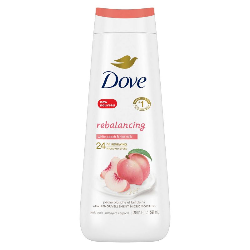 Dove Beauty Peach Body Wash - 20 fl oz, 3 of 10