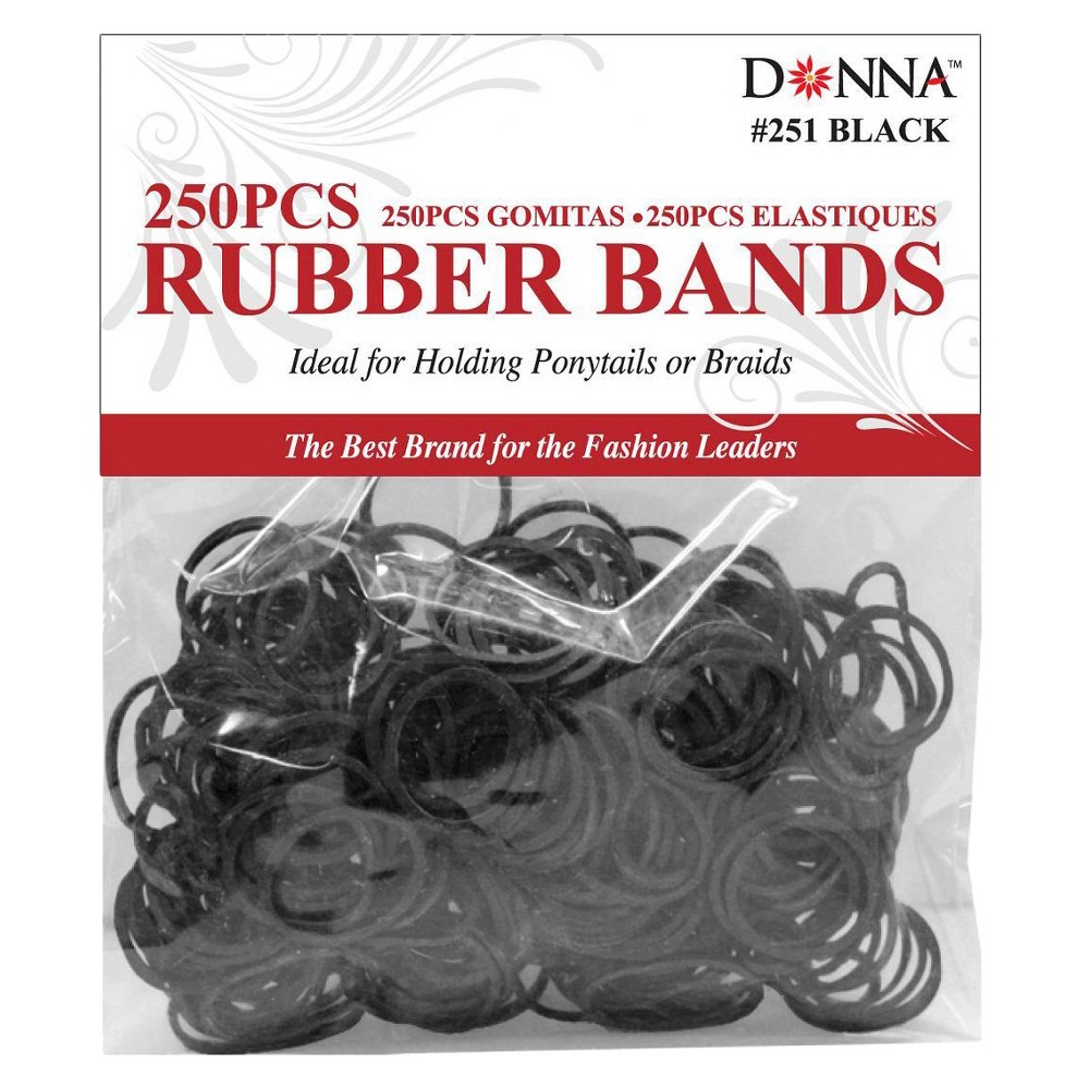 UPC 658302002514 product image for Donna Hair Rubber Bands 250 ct | upcitemdb.com