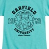 Girls' - Garfield - Ath Dept Running Fitted Short Sleeve Graphic T-Shirt - 2 of 4