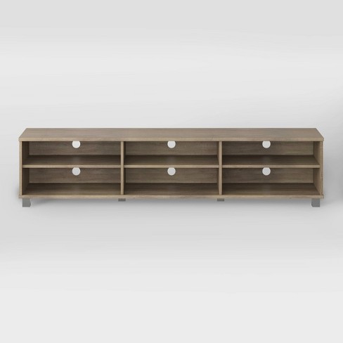 Hollywood TV Stand for TVs up to 85" Wood Grain - CorLiving - image 1 of 4