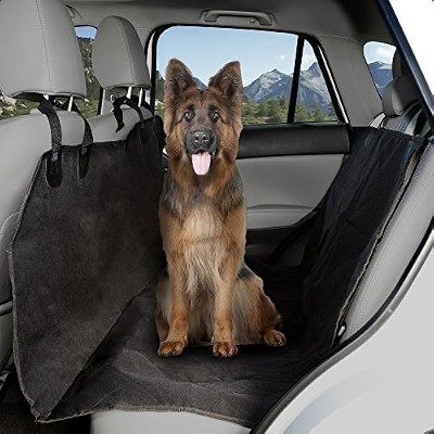 Car Seat Covers for Pets ¨C Dog Hammock for Car, Truck, or SUV ¨C Quilted, Waterproof, Non-Slip Seat Protector by PETMAKER (Extra-Large)