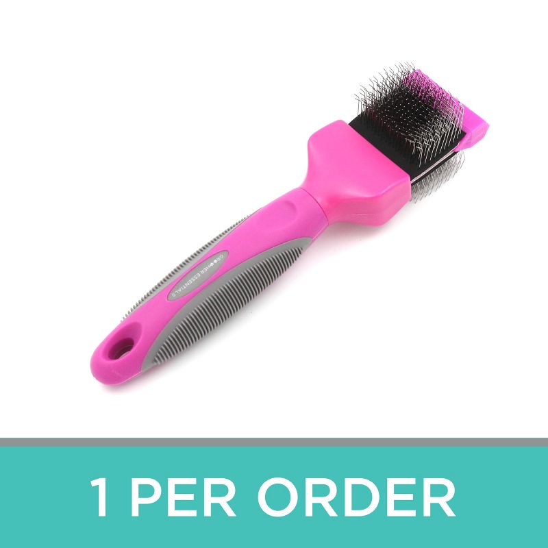 Groomer Essentials Flexible Slicker Brush - Single/Medium Firm, 4 of 9