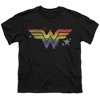 Boys' Short Sleeve Wonder Woman Rainbow Wonder Woman T-Shirt - 2 of 4