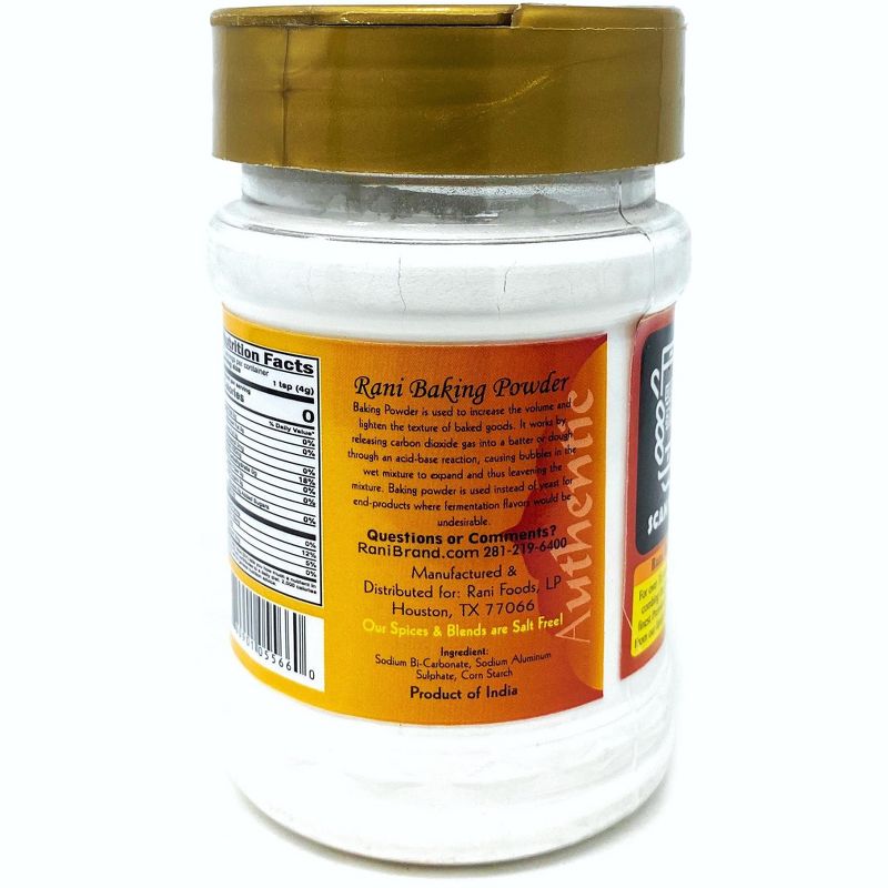 Rani Baking Powder - 5oz (150g) - Rani Brand Authentic Indian Products, 3 of 6