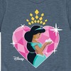 Girls' - Disney Princess - Jasmine Short Sleeve Graphic T-Shirt - 2 of 4