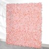 Wikineon Hydrangea Flower Wall Panels Backdrop - 4 Pcs 3D Decor for Bedroom, Wedding Reception, Party (2.66ft x 4ft) - 4 of 4