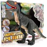 Contixo DR1 RC Dinosaur -Walking Velociraptor Dinosaur with Light-Up Eyes & Roaring Effect for Kids