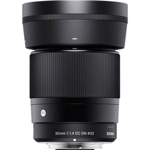 Sigma 30mm f/1.4 DC DN Contemporary Lens Black Sony E-Mount : Target