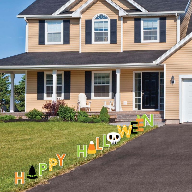 Big Dot of Happiness Jack-O'-Lantern Halloween - Yard Sign Outdoor Lawn Decorations - Kids Halloween Party Yard Signs - Happy Halloween, 3 of 8