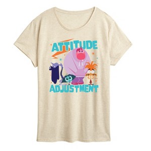 Women's - Inside Out 2 - Attitude Adjustment Short Sleeve Graphic T-Shirt - 1 of 3