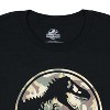 Jurassic World Men's Dominion Glowing Dinosaur Adult  Short Sleeve T-Shirt - 4 of 4