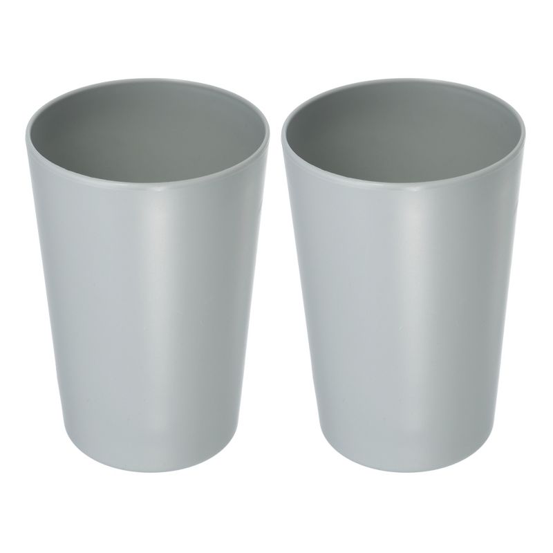 Unique Bargains Bathroom Toothbrush Tumblers PP Cup for Bathroom 4.92''x3.03'' 2pcs, 1 of 7