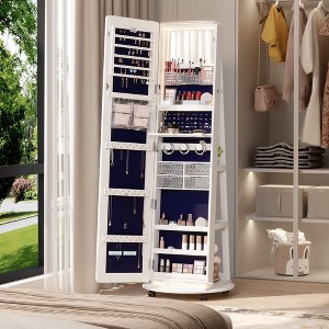 Vlsrka 21.65'' Wide Freestanding Jewelry Armoire - 1 of 4