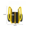 VisioGear Slab Dolly with Two Handles, 10" Solid Tires, Super Weight 1000 LBS for Heavy Drywall Sheet & Door Material, Yellow, 21.5"*15"*14.2" - 3 of 4