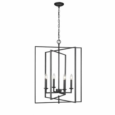Millennium Lighting Nellis 4 - Light Pendant in  Matte Black