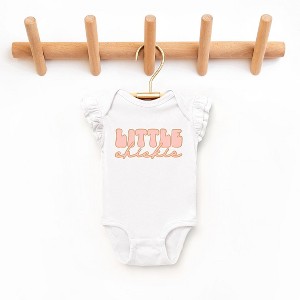The Juniper Shop Little Chickie Baby Flutter Sleeve Bodysuit - 1 of 2