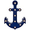 Northlight 12.5" Blue Anchor LED Marquee Wall Sign - 4 of 4
