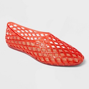 Women's Yuri Jelly Flats - A New Day™ - 1 of 4
