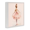 Stupell Industries Stepping Ballerina in Tutu Black Framed Giclee Art - 3 of 4