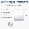 Avery Square Labels, Watercolors Design, 3" x 3", 60ct - 2 of 4