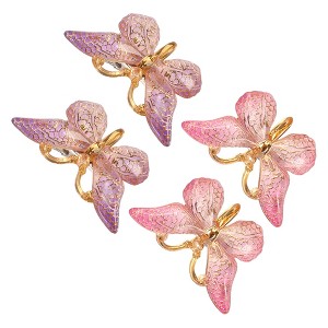 Unique Bargains Women's Elegant Hair Clips 1.50"x0.91"x0.47" 4 Pcs - 1 of 3