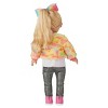 My Life As JoJo Siwa 18" Poseable Pop Star Doll with Rainbow Fur Jacket, Bow, and Accessories – Collectible Doll for Kids Ages 5 and Up - 3 of 4