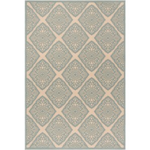 Linden LND132 Power Loomed Indoor/Outdoor Rugs - Safavieh - 1 of 4