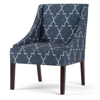 target blue accent chair