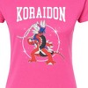 Women's - Pokémon - Koraidon Collegiate Fitted Graphic T-Shirt - 2 of 3