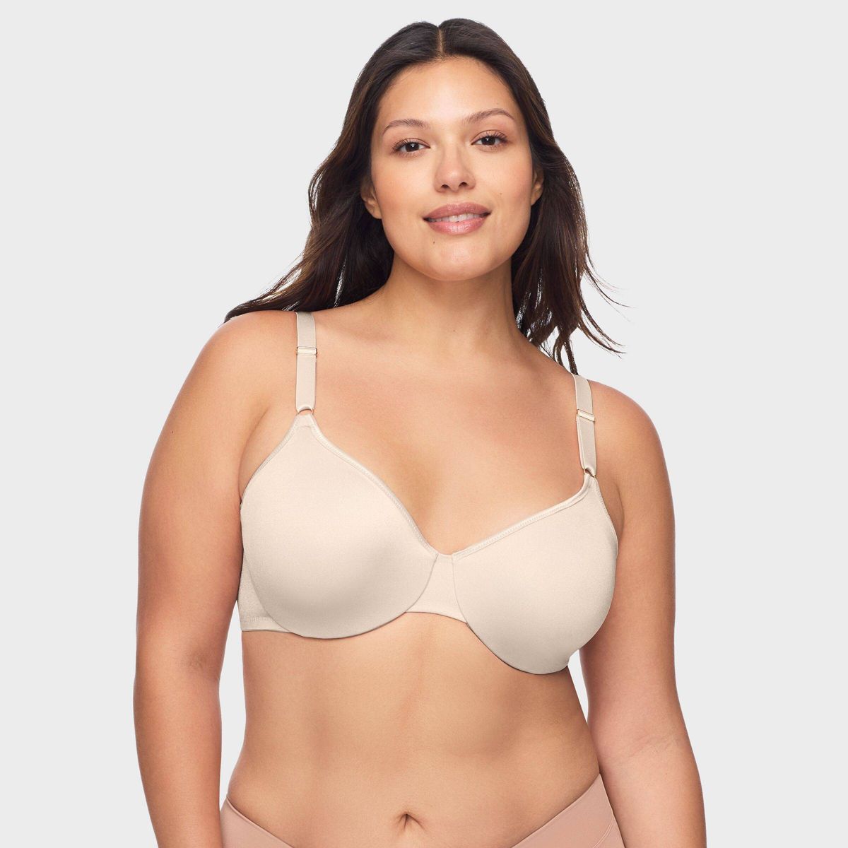 Simply Perfect by Warner's Women's Easy Size Unlined Underwire Full Coverage Bra