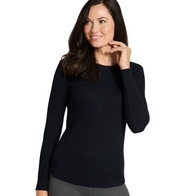 Jockey Women's Long Sleeve Waffle Crew : Target