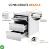 Outdoor Kitchen Drawers w/ Paper Towel Holder 13" W x 20.5" H x 23" D/16" W x 21" H x 23" D Triple BBQ - 4 of 4