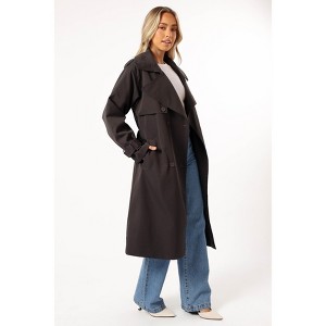 Petal and Pup Billy Button Front Trench Coat - 1 of 4