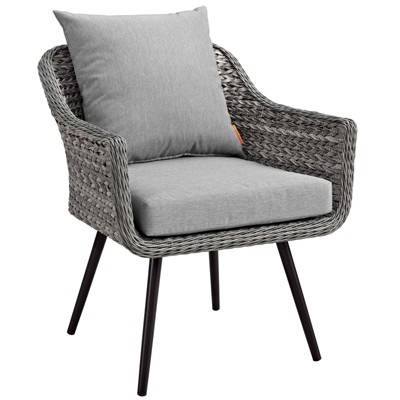 Modway Endeavor Outdoor Patio Wicker Rattan Armchair