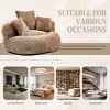 Bean Bag Chair Modern with Plush Foam Seat for Living Room or Bedroom 42.52in-3irtyhousy - 2 of 4