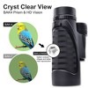MOVSSOU Binocular Telescope 12x42 HD Binocular for Smartphone Adult Handheld Telescope Bird Watching Hiking Wildlife - 2 of 4