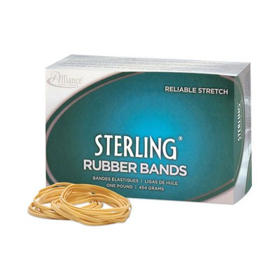 Alliance Sterling Rubber Bands, Size 32, 0.03" Gauge, Crepe, 1 lb Box, 950/Box