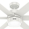 Hunter Fans Solaria 1 - Light in  Fresh White - 3 of 4