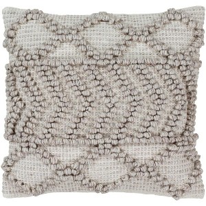 Mark & Day Paudex Cottage Cream Throw Pillow - 1 of 4